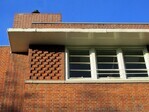 Gevel Cornelis Schuytstraat 72 - dakoverstek met metselwerk
<br/>
Gert-Jan Lobbes, 2015